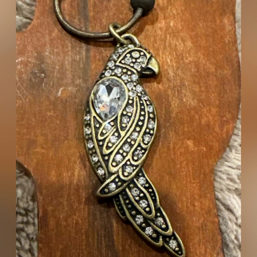 Parrot Key ring, Chico's Rare